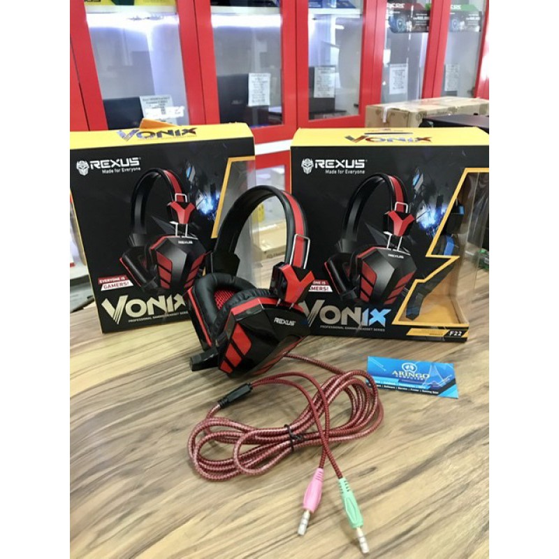 Headset Rexus GAMING F22 MIC