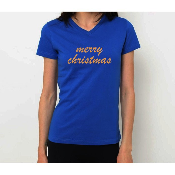 kaos wanita natal / kaos natal / merry christmas