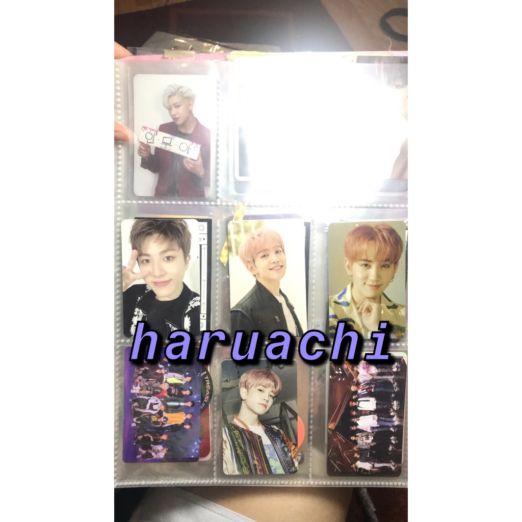 PHOTOCARD BENEFIT KTOWN  TREASURE CH 1, 2, 3, BLACK WHITE JIHOON HYUNSUK  JUNKYU JUNGHWAN MASHIHO