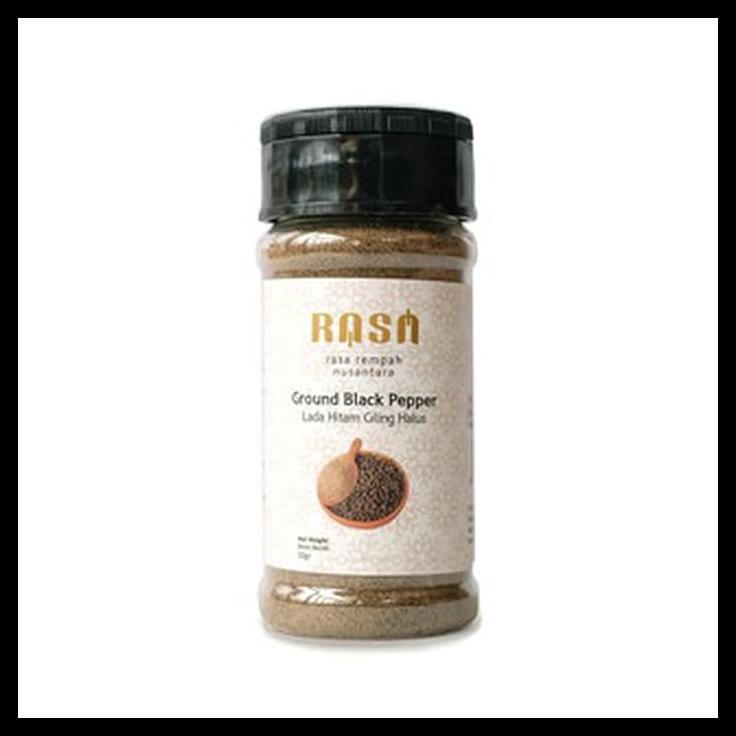 

Rasa - Ground Black Pepper - Lada Hitam Giling - Bumbu Dapur - 50 Gr