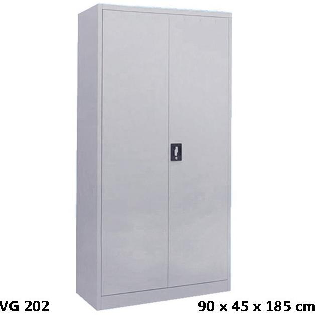 

LEMARI ARSIP FILE BESI VIP GOLD SERIES VG 202 PINTU SWING LIGHT GREY
