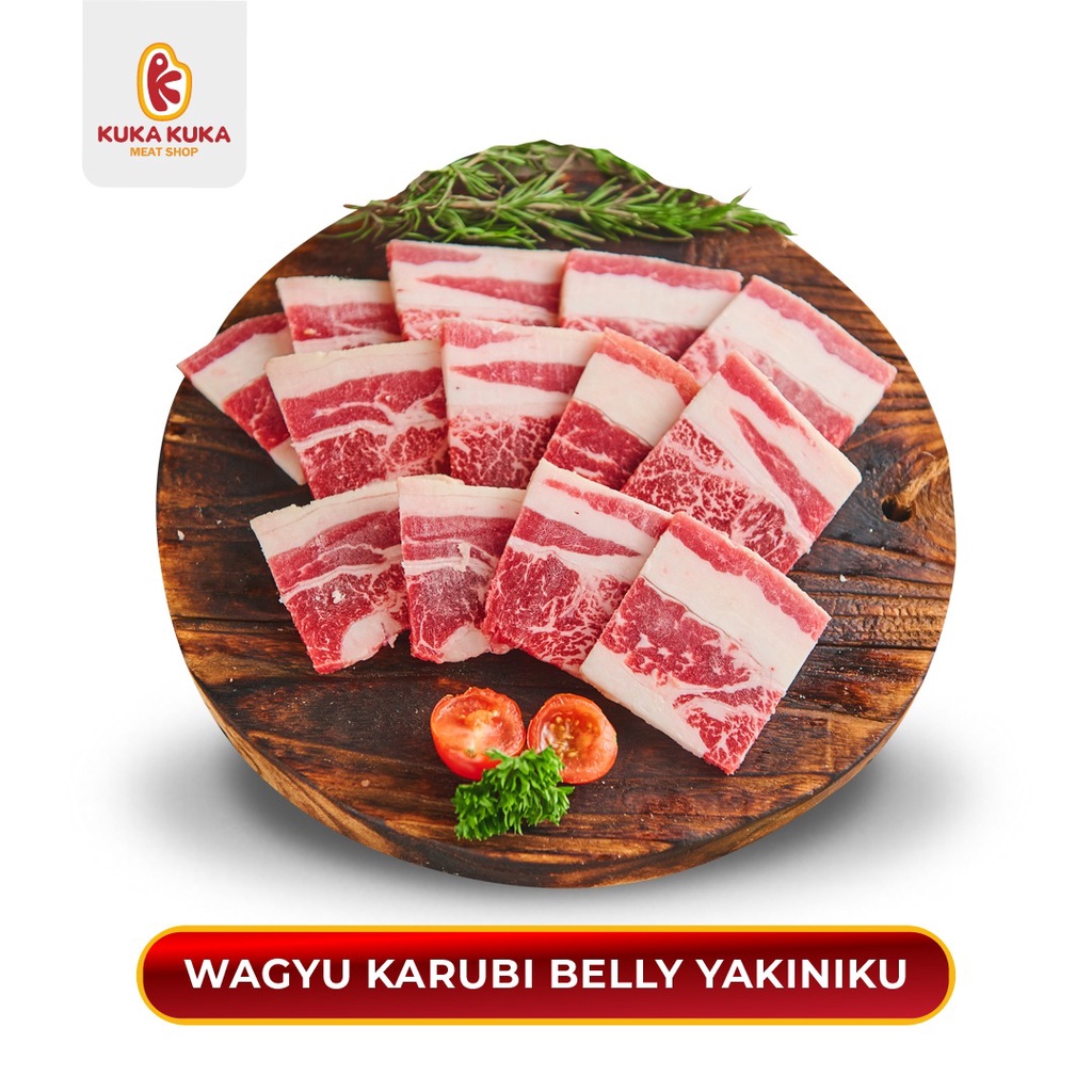 Daging Sapi Premium Karubi Belly Yakiniku Cut!