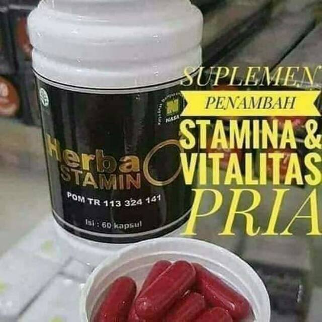 HERBASTAMINA VITAMIN STAMINA PRIA DEWASA