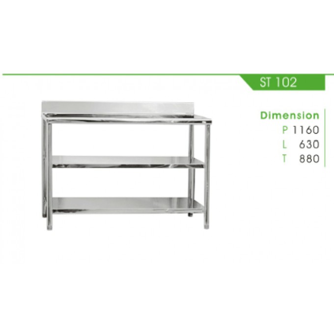 TROLLEY TABLE RAK MEJA SERBAGUNA ROYAL KITCHEN SET ST 102 ST102