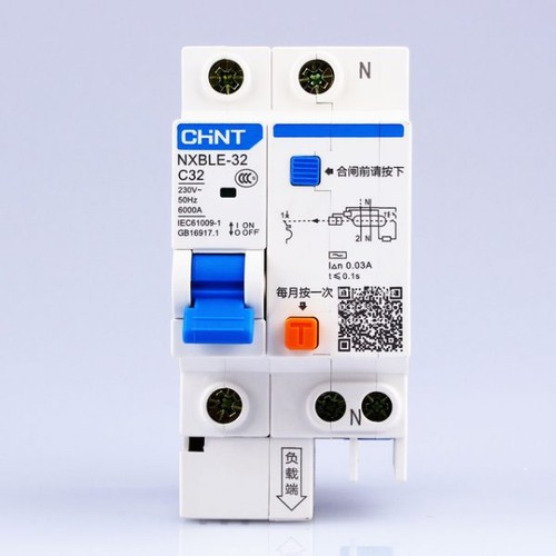 RCBO + MCB Chint NXBLE-32 1P+N 16a, 32a 30mA