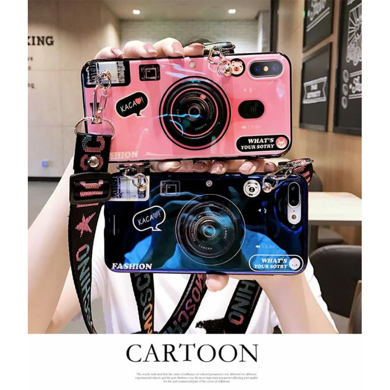 Case IPHONE 12 Pro Max 12 Pro 12 Mini Casing+Popsocket + Tali Cantik Cute Unik Mewah