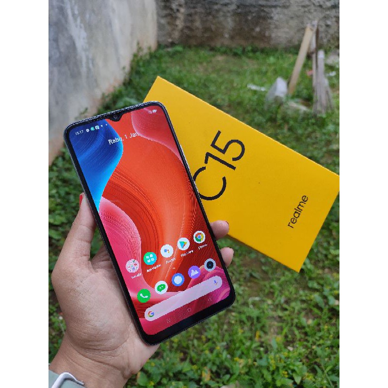 Realme C15 Ram 3/64 GB ( SECOND )