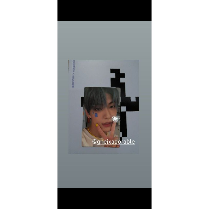 PHOTOCARD TAEHYUN AR VER DAN SOOBIN R VER