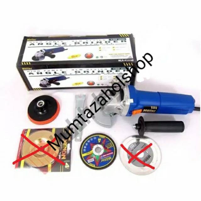 Mesin Gerinda Tangan MOLLAR AG6800 Variable Speed Poles