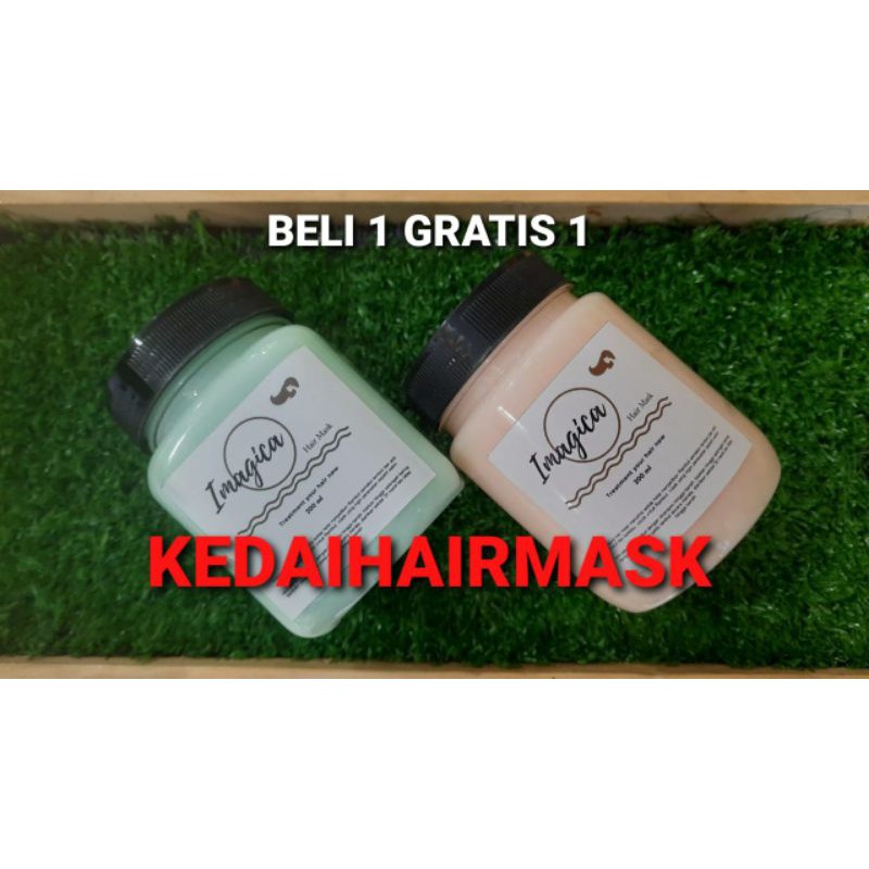 100% ORIGINAL IMAGICA HAIR MASK BELI 1 GRATIS 1