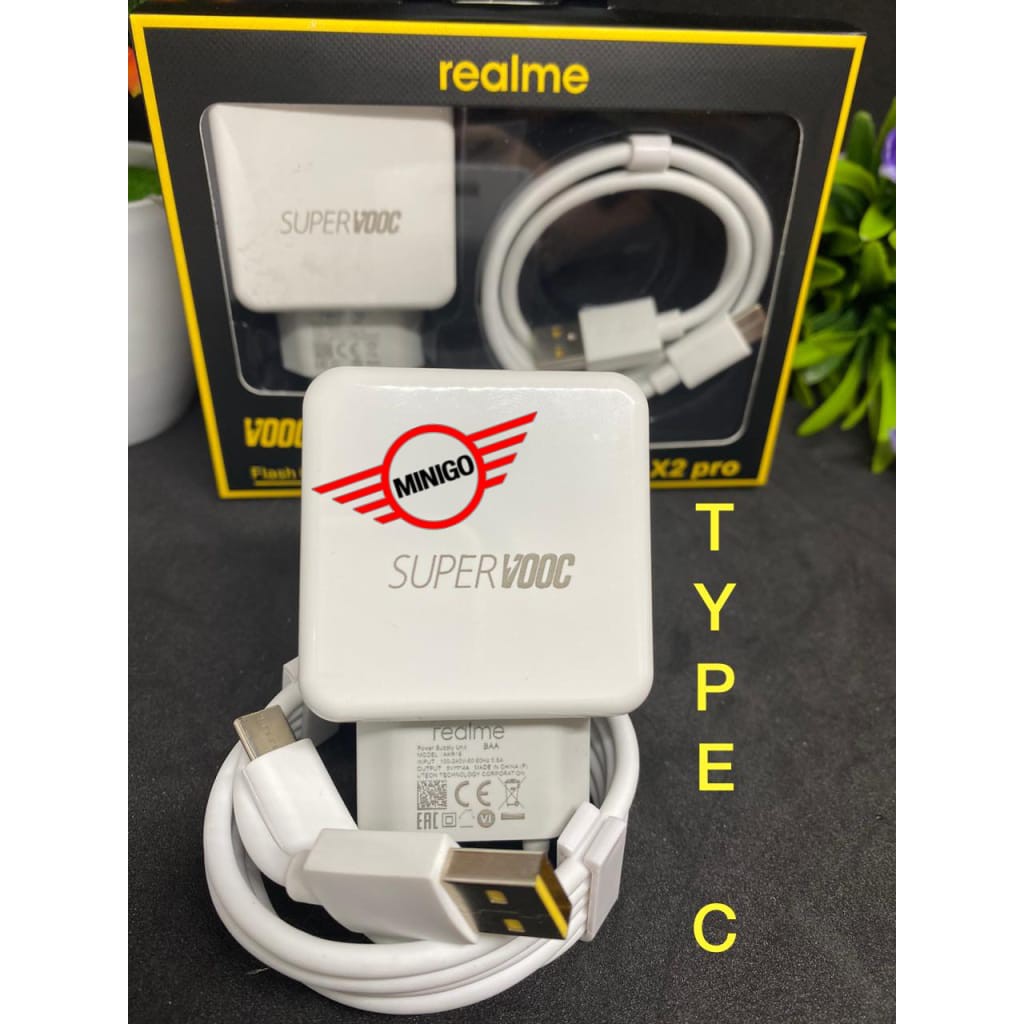 Charger REALME X2 Pro Super fast charging micro &amp; type-c