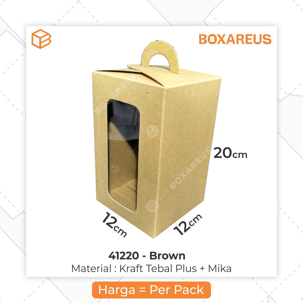 Toples Box, Kotak, Kemasan, Packaging, Kue Kering, Cookies | 41220 (20pc)