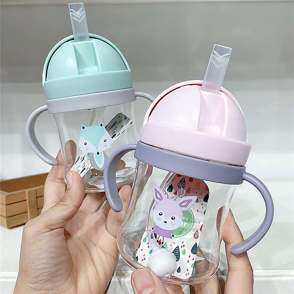 Populer Sippy Cups New Botol Air Minum Balita Dan Anak Handle Feeding Cup