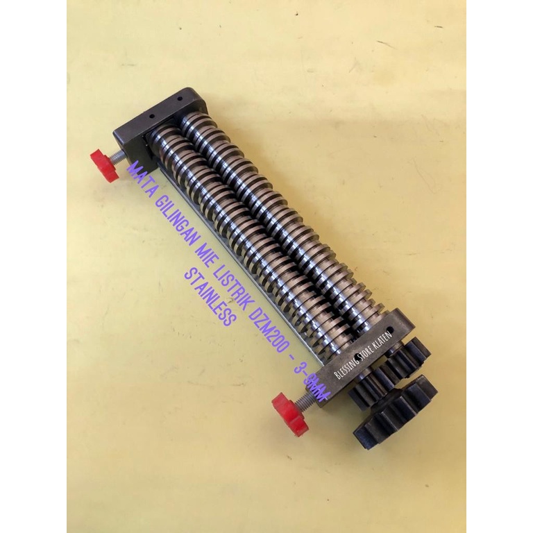 SPAREPART GILINGAN MIE DZM 200/ MATA PISAU 3-9MM/ MATA PISAU STAINLESS