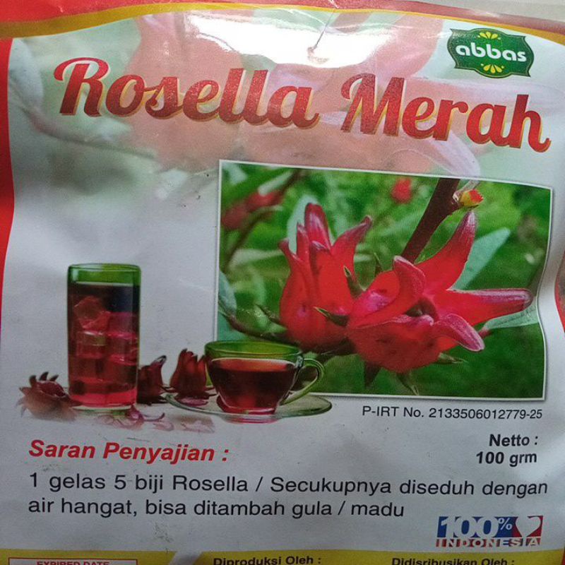 

TEH BUNGA ROSELLA MERAH berkhasiat menjaga kesehatan dan imunitas tubuh