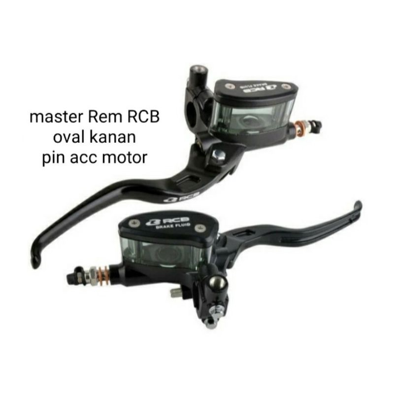 Master rem RCB set kiri/Kanan Oval 14mm Original RCB nmax old nmax new2020 pcx150 pcx160new