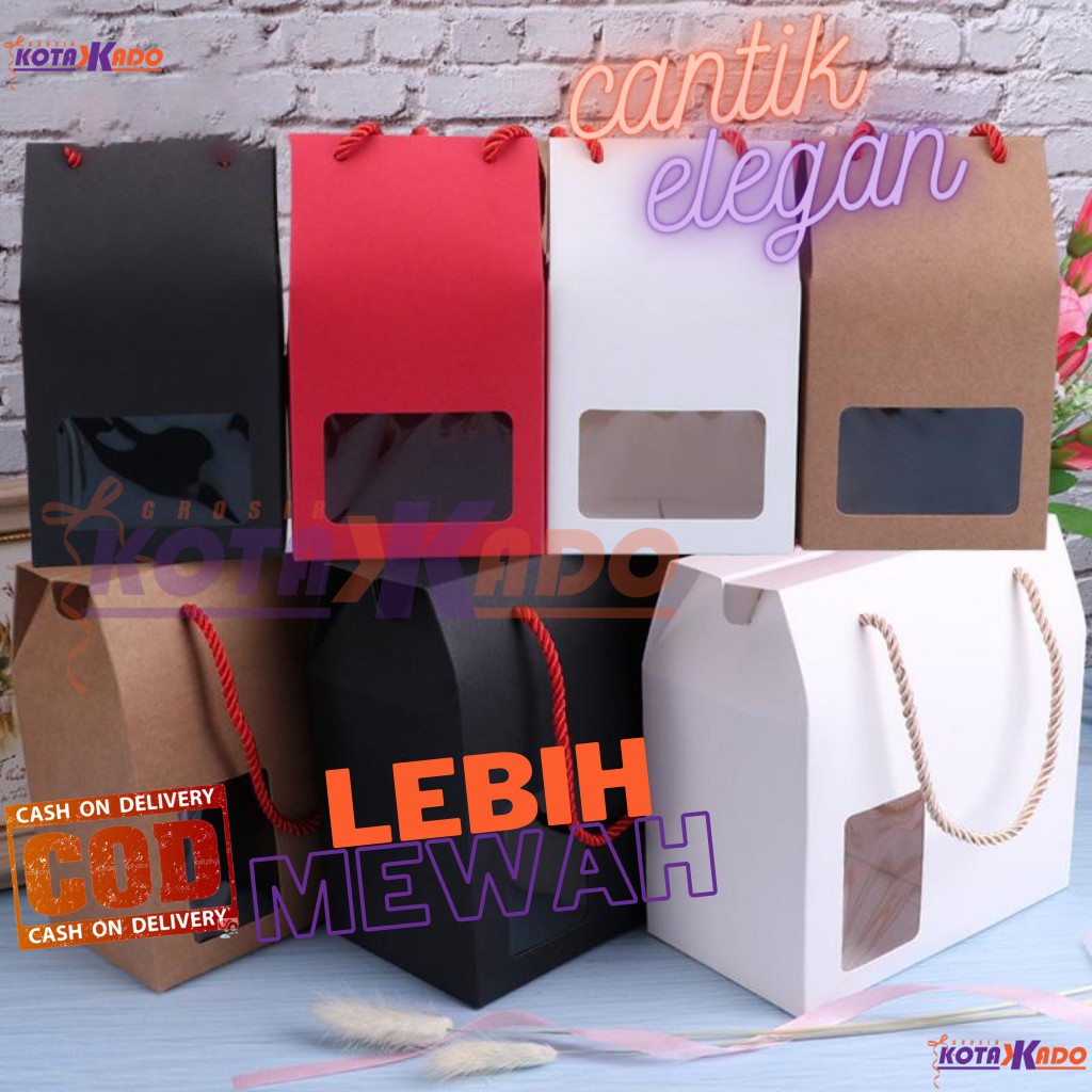 

Paper Bag Kado Ulang Tahun Import Kotak Paperbag Gift Box Motif Warna Goodie Bag Tas Souvenir PB5