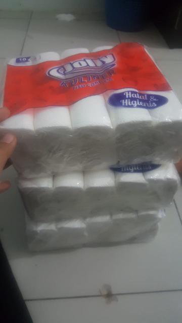 Tissue Jolly Kuliner Tisu Toilet Coreless Tisue Roll Gulung - Tanpa Tulang ( Promo )