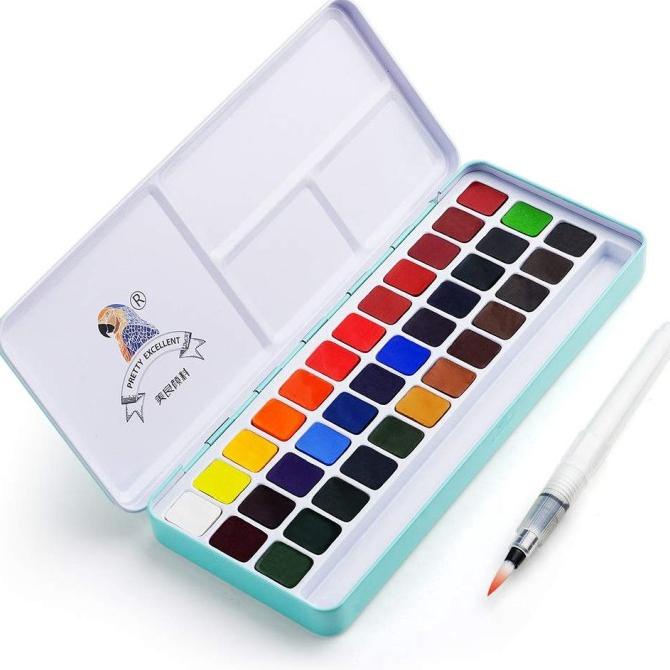 

Pretty Excellent Meiliang 24 36 Colors Watercolor ---READY---