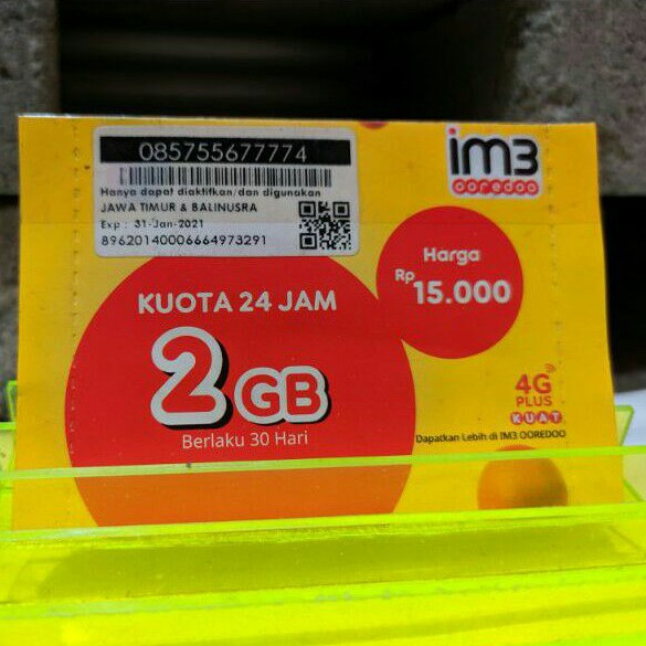 Nomor Cantik Indosat Kwarted 7