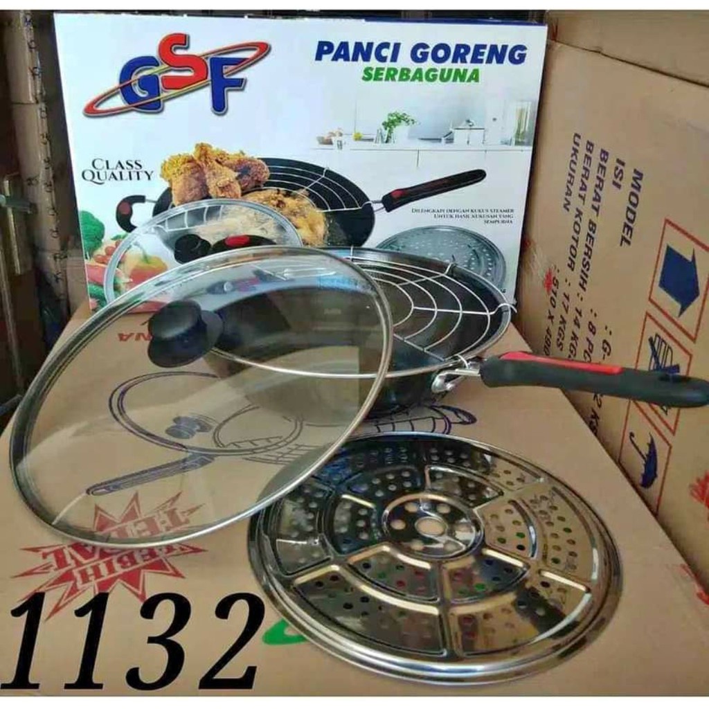 Panci Goreng Serbaguna Gsf 1132 ORIGINAL