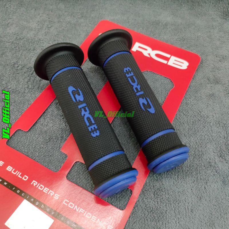 Handgrip sarung gas rcb original hg 55 66 grip rcb racing boy original handfat rcb warna merah biru kuning hitam grey