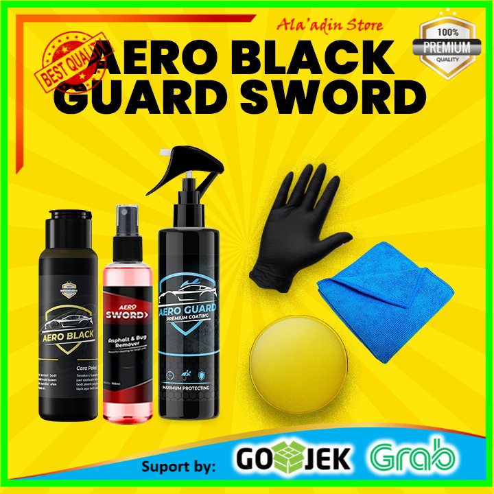 Cuci Gudang Aero Bundling Aero Black, Aero Guard, Aero Sword