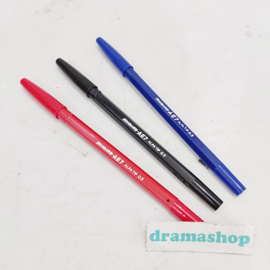 Pulpen Ballpoint Standard AE7 Alfa Tip 0.5