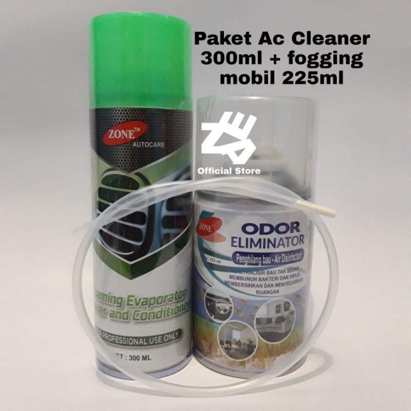 Paket Ac Cleaner 300ml + Odor eliminator 225ml