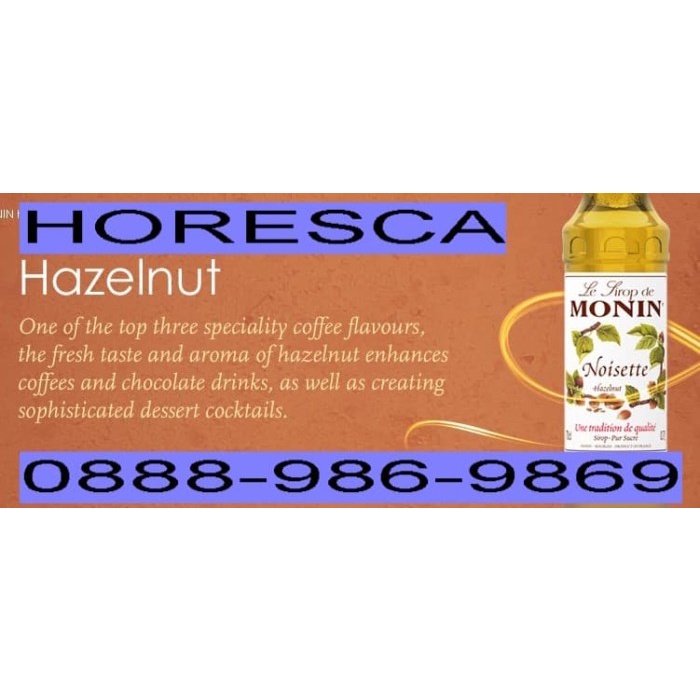 

Hazelnut Syrup Monin