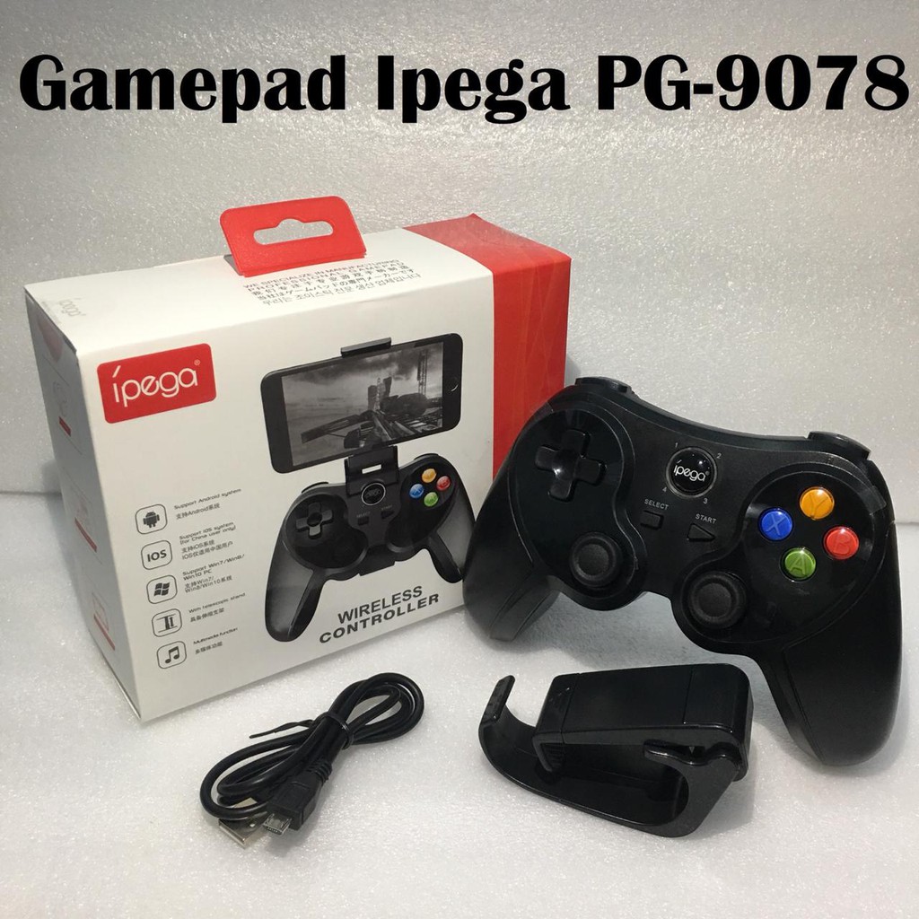 Gamepad Ipega Pg-9078 Bluetooth Wireless Joystick Android Iphone Pc