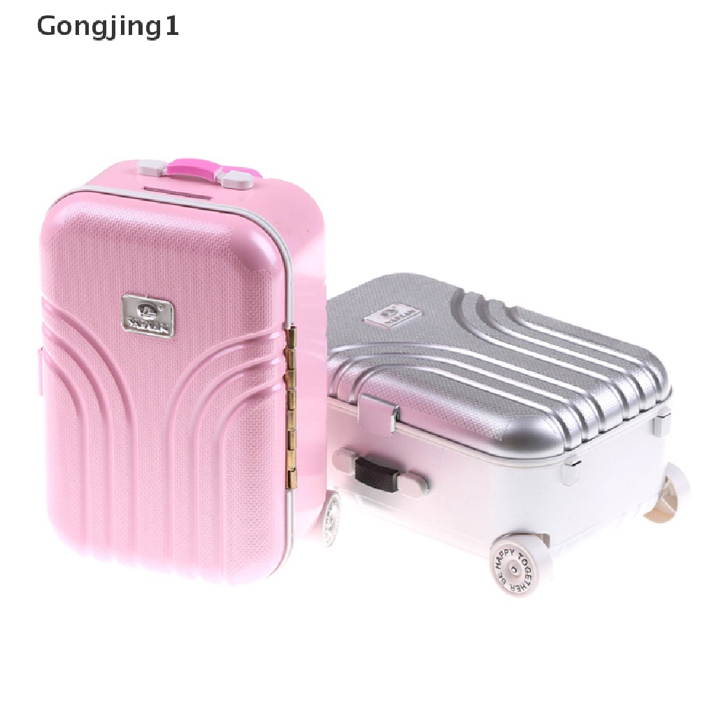 Gongjing1 Set Mainan Tas Koper Travel Untuk Boneka American Girl 18 &quot;