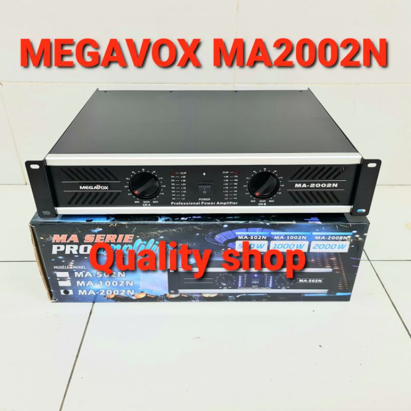 POWER MEGAVOX MA 2002N DESIGNED IN USA