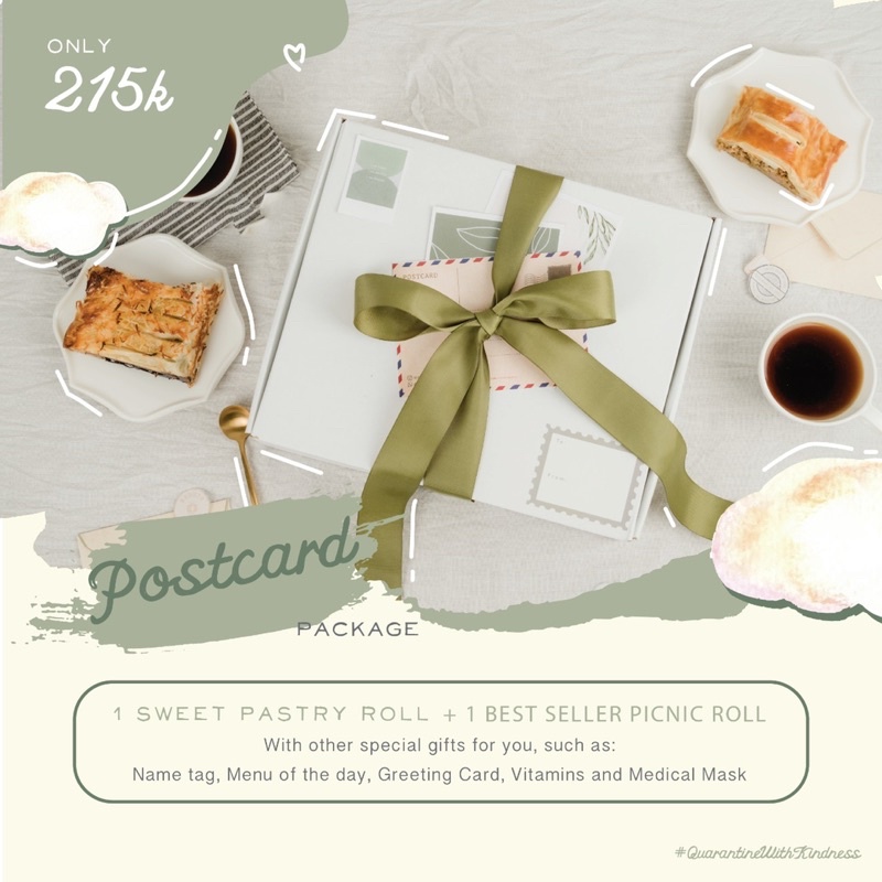 

ocake postcard package quarantine hampers corona pandemj