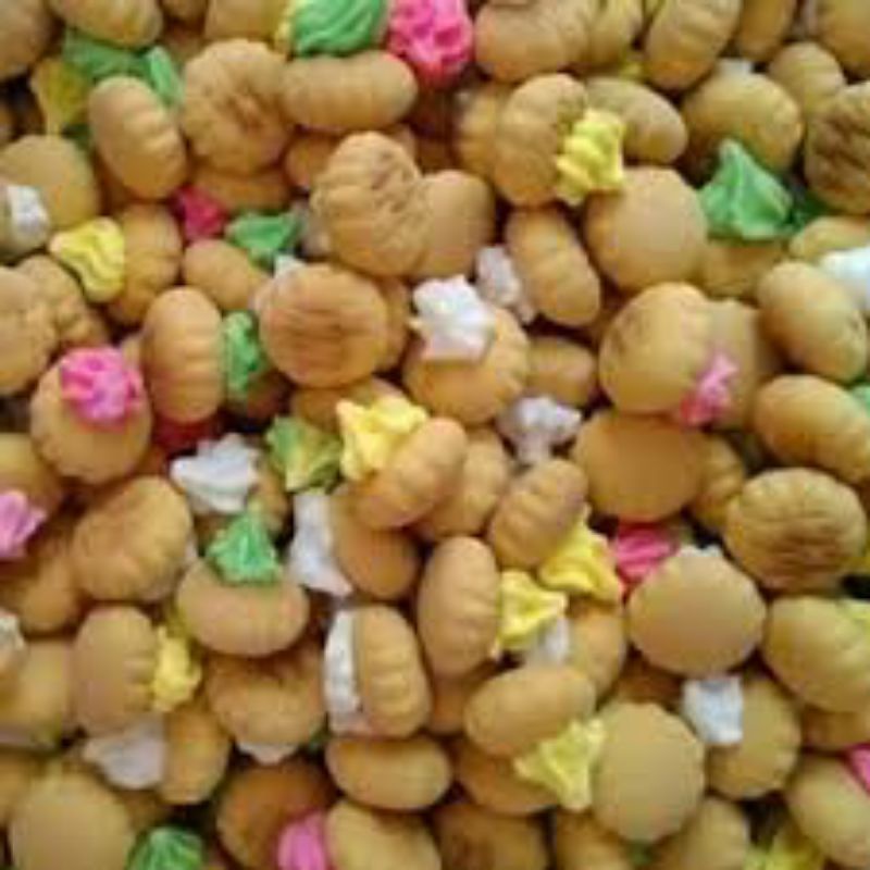 

Kue Kancing Monas 250 GR/ Gemrose/ Biskuit Warna Warni