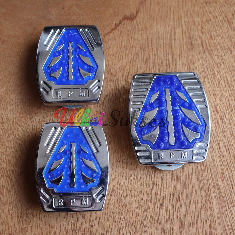 Cover Pijakan Pedal Gigi Dan Rem 1 Set Besi Anti Slip Universal Untuk Semua Jenis Motor Murah