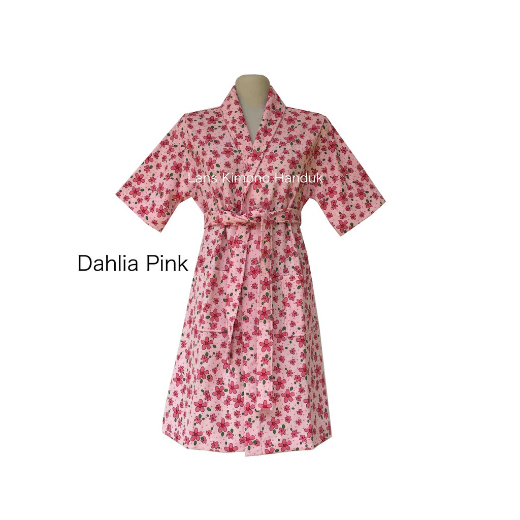 Lans Handuk Kimono Anak Usia 7 dan 8 Tahun Kids Bathrobes-5