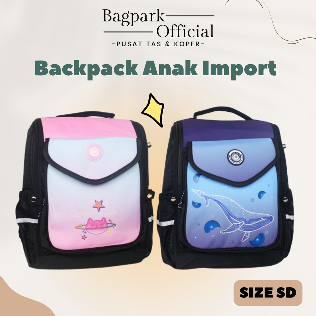 Tas Ransel Sekolah Tas Anak Cewek Tas Anak Import Tas Punggung Anak SD Tas Anak Termurah