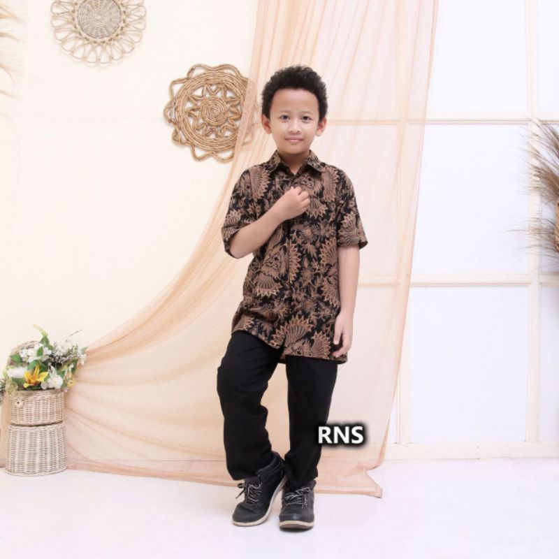 Baju Batik Couple M L XL XXL XXXL-Hem ank