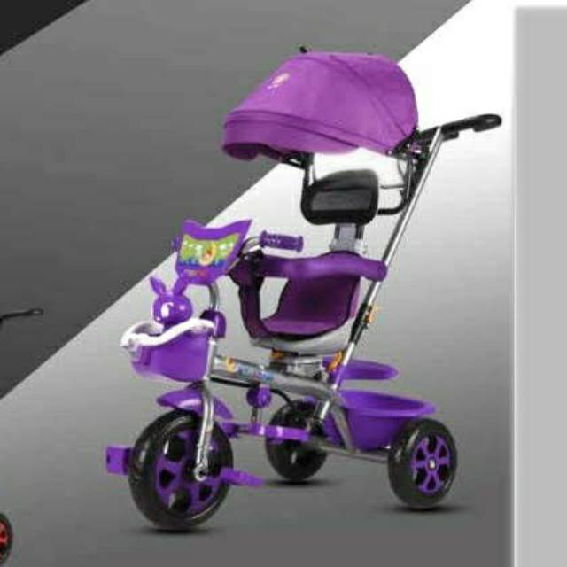  Sepeda  anak  roda tiga Tricycle Exotic  ET 8805 stroller 