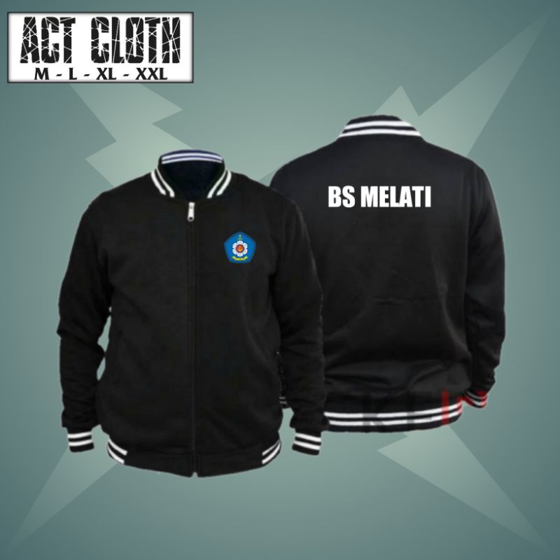JAKET BASEBALL BS MELATI