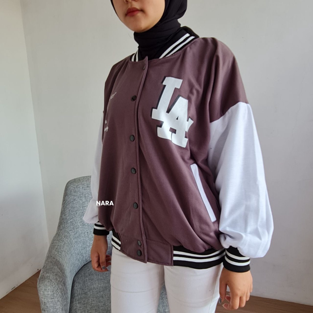 Nara Grosir - Team Baseball XXL Jaket