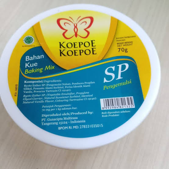 

SP KOEPOE KOEPOE baking mix pengemulsi 70gr