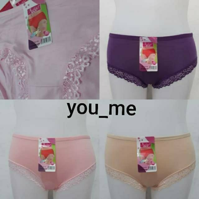 Celana dalam wanita renda 3318 / free size