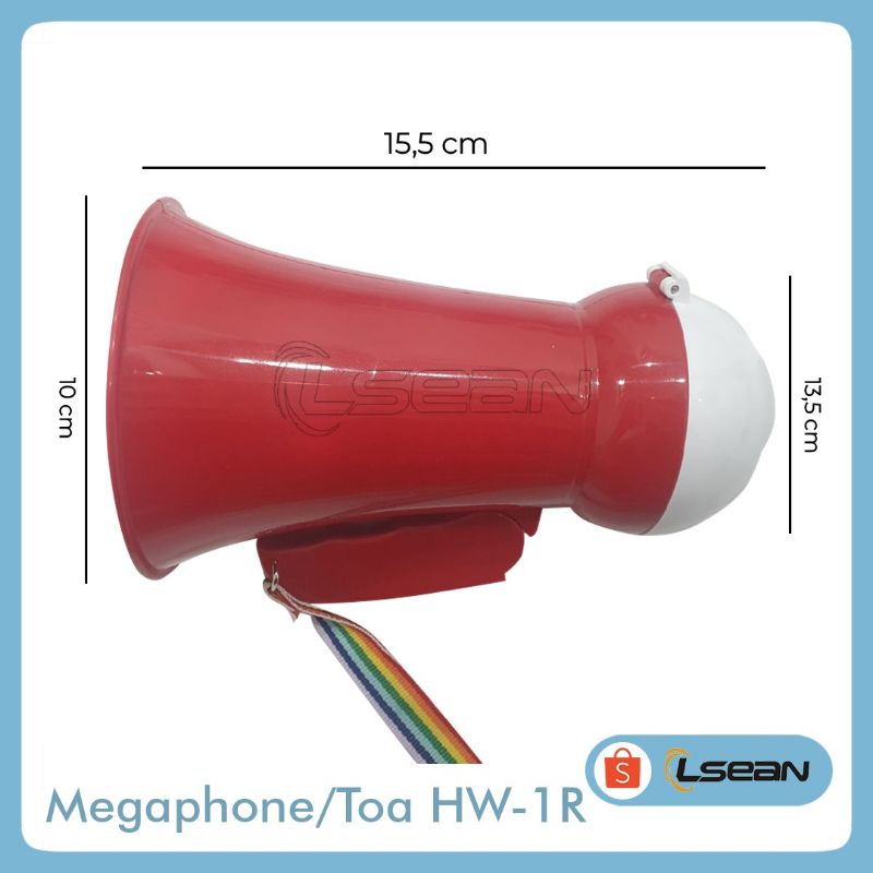 PENGERAS SUARA TOA PORTABLE MEGAPHONE HW-1R