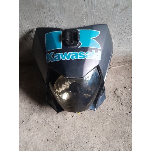Batok lampu depan Klx 150 Bf original copotan replektor headlamp lampu depan