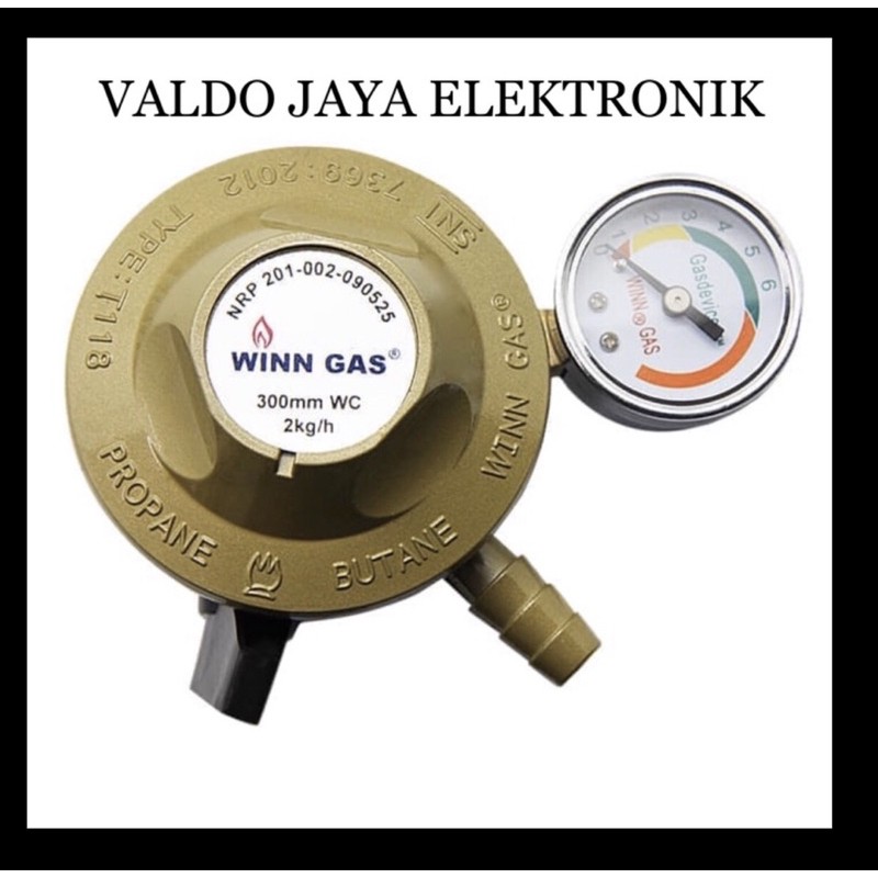 Regulator Gas W118M/Kepala Gas WINN GAS W-118M ORIGINAL
