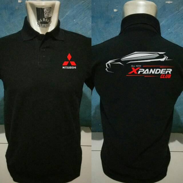 Baju Kaos Berkerah Mitsubishi Xpander