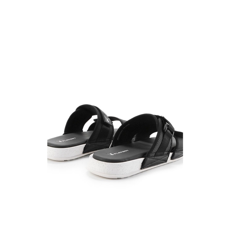 SANDAL SLIDE PLAYBOY PRIA ORIGINAL CASUAL BRANDED ASLI HITAM PL13