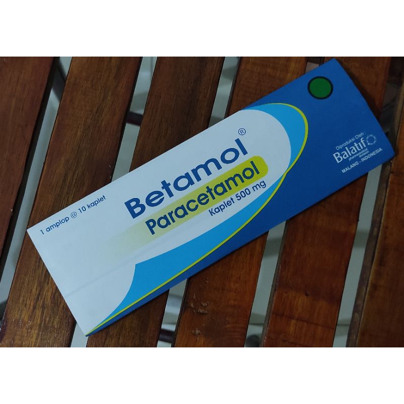 Betamol 100 Kaplet  / Paracetamol 500 Mg /Meringankan Rasa Nyeri / Sakit Kepala / Sakit Gigi / Demam